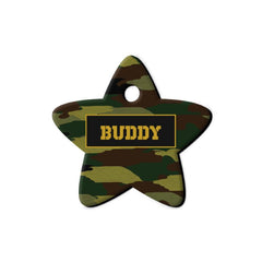 Klasik Askeri Kamuflaj Yıldız TFX TagsForever