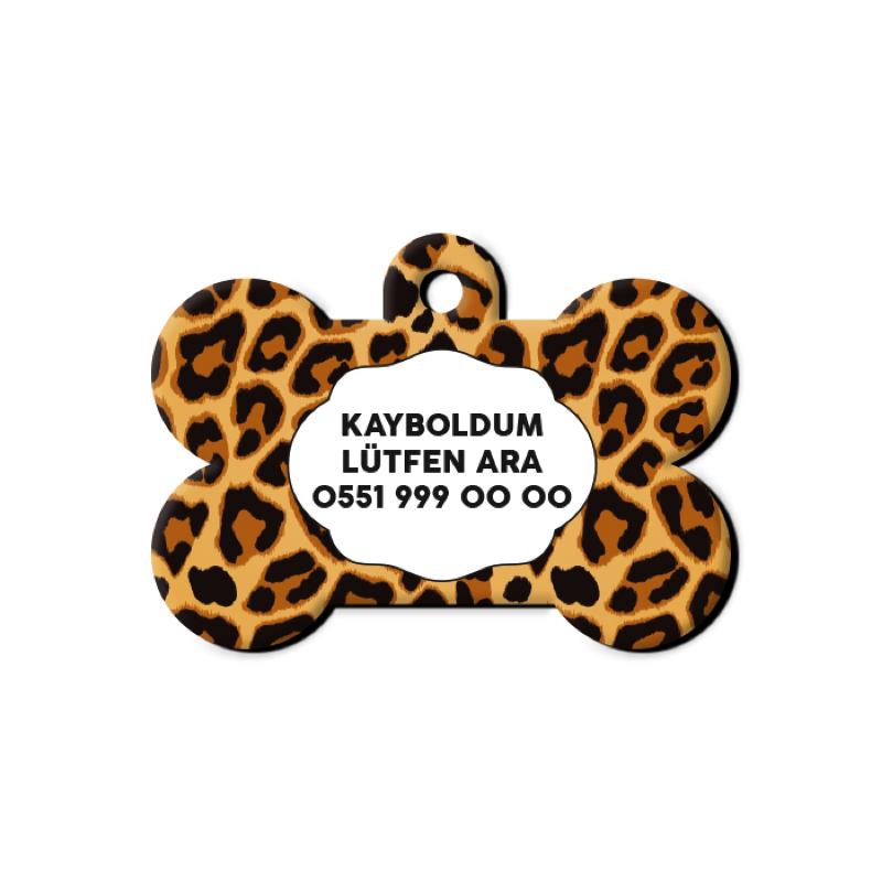 Leopar Desenli Kemik TFX TagsForever