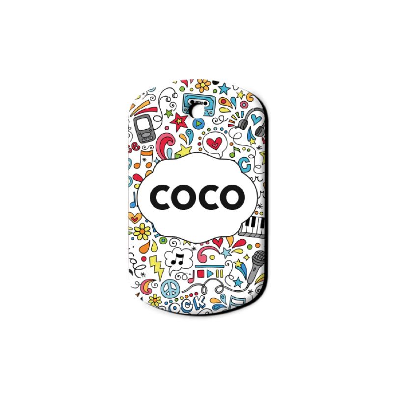 Müzik Doodle Desenli Asker TFX TagsForever