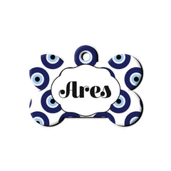 Nazar Boncuğu Desenli Kemik TFX TagsForever