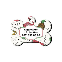 Flamingo Summer Desenli Kemik TFX TagsForever