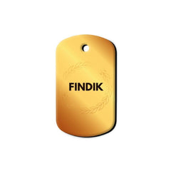 Altın Desenli 2 Asker | Kedi Köpek İsimlik - Evcil hayvanlar için mükemmel bir ürün.