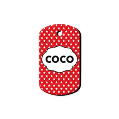 Kırmızı Yıldız Desenli Asker TFX TagsForever