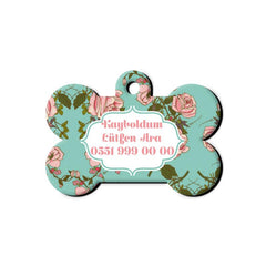 Gül Desenli Kemik TFX TagsForever