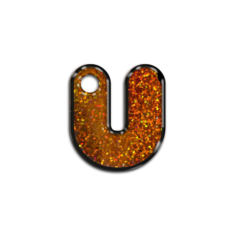 U Harfi Rounded Bakır Holo | ID Tag
