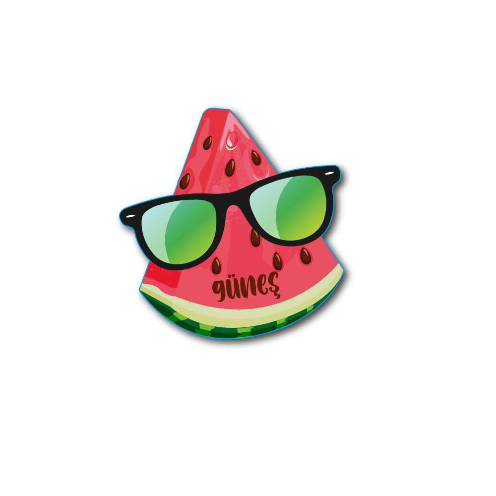 Karpuz Tatilde | Kedi ve Köpek İsimlik - Evcil hayvanlar için mükemmel bir ürün.