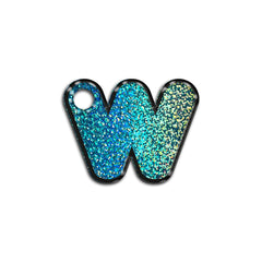 W Harfi Rounded Blue Holo | ID Tag