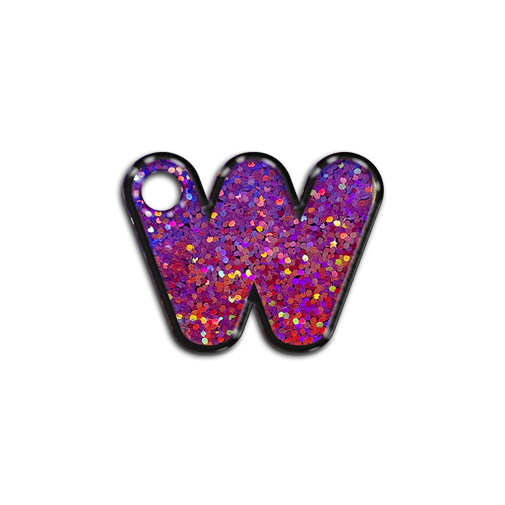 W Harfi Rounded Purple Holo | ID Tag