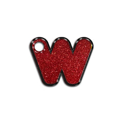 W Harfi Rounded Red Holo | ID Tag