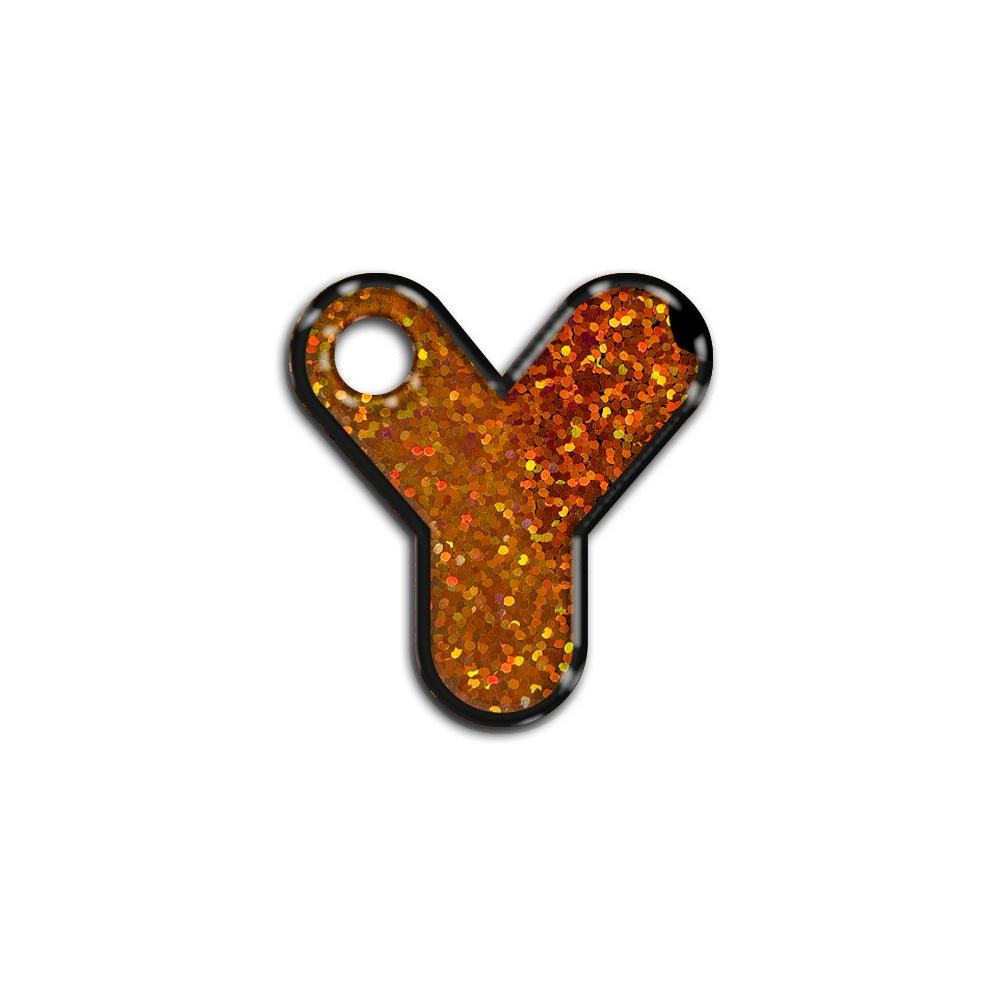 Y Harfi Rounded Bakır Holo | ID Tag