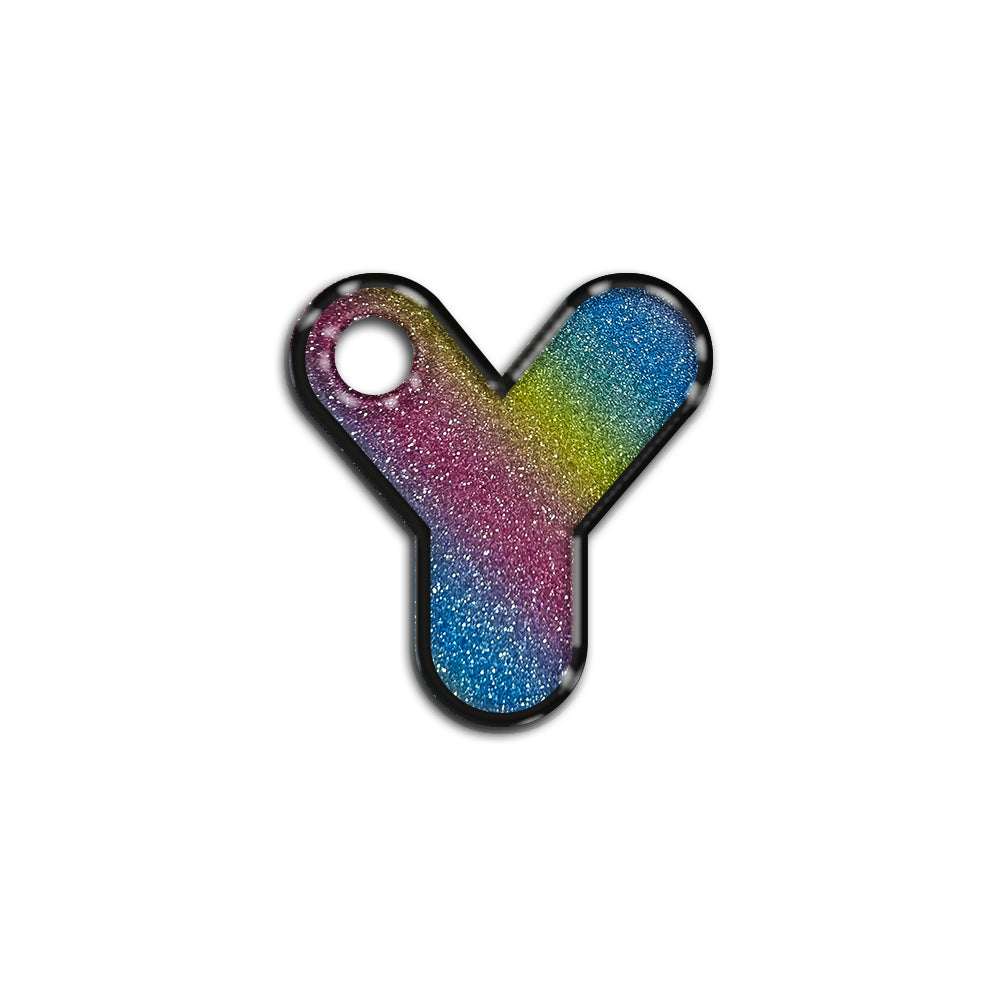 Y Harfi Rounded Rainbow | ID Tag