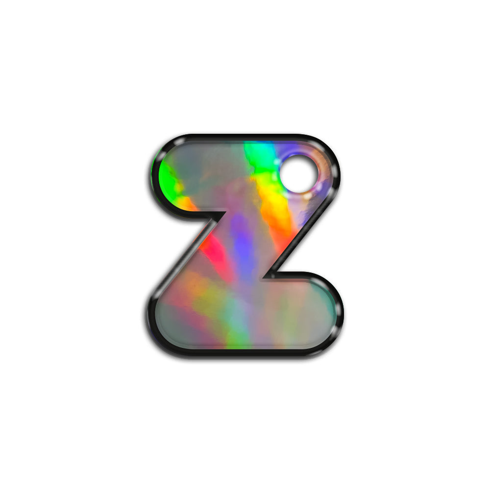 Z Harfi Rounded Holographic | ID Tag