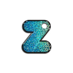 Z Harfi Rounded Blue Holo | ID Tag