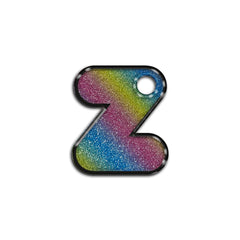 Z Harfi Rounded Rainbow | ID Tag