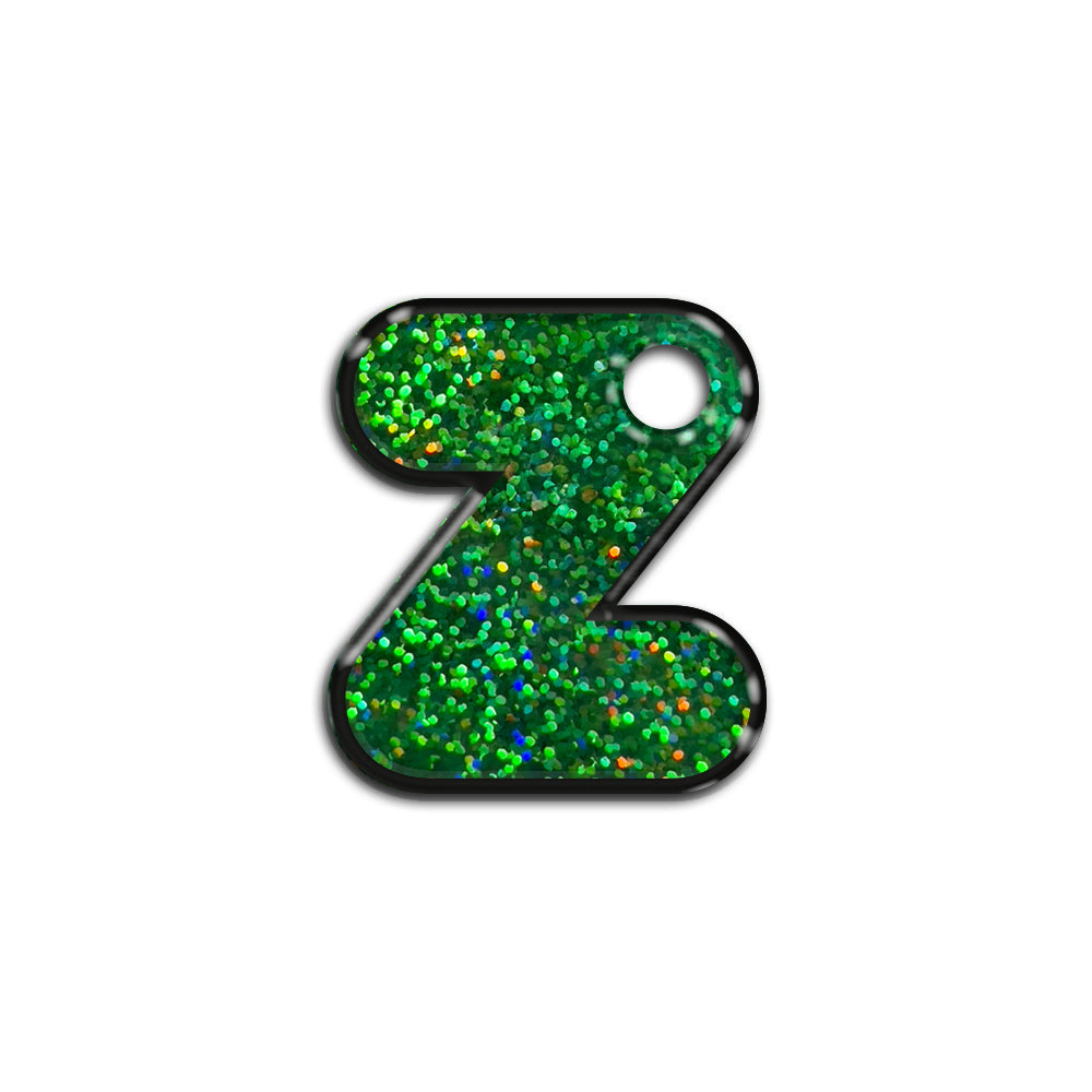 Z Harfi Rounded Green Holo | ID Tag
