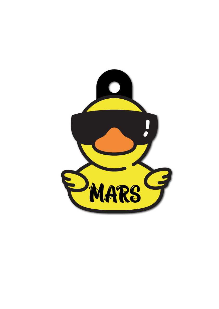 Gözlüklü Ördek | Kedi ve Köpek İsimlik - Evcil hayvanlar için mükemmel bir ürün.