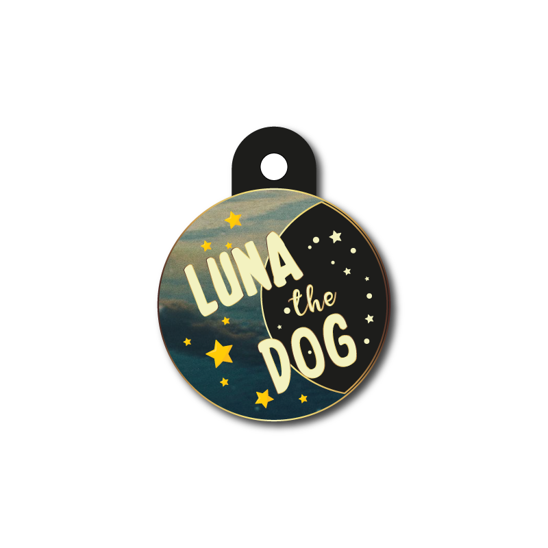 Luna The Dog | Köpek İsimlik - Evcil hayvanlar için mükemmel bir ürün.