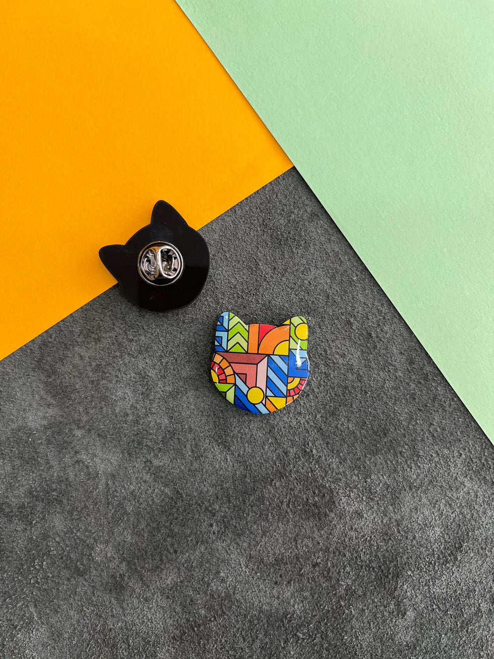 Mozaik Kedi | Yaka Rozeti - Evcil hayvanlar için mükemmel bir ürün.