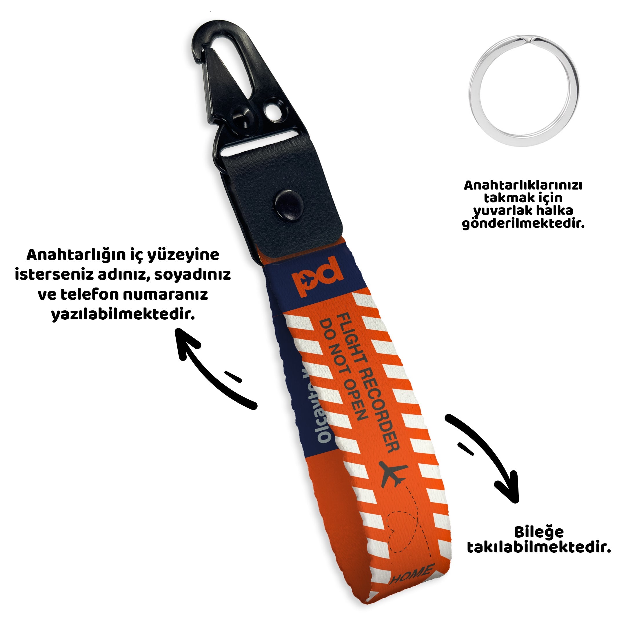 Flight Recorder | PD Fly Anahtarlık - Evcil hayvanlar için mükemmel bir ürün.