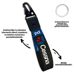 Cessna | PD Fly Anahtarlık - Evcil hayvanlar için mükemmel bir ürün.