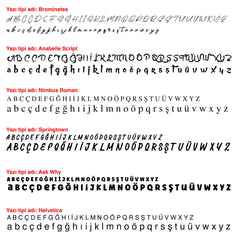 Kolye | Yazı + Yazı